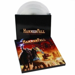 Виниловая пластинка HammerFall "One Crimson Night" (3LP) Clear Бокс-сет