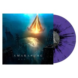 Виниловая пластинка Amaranthe "Manifest" (1LP) Purple Black Splatter
