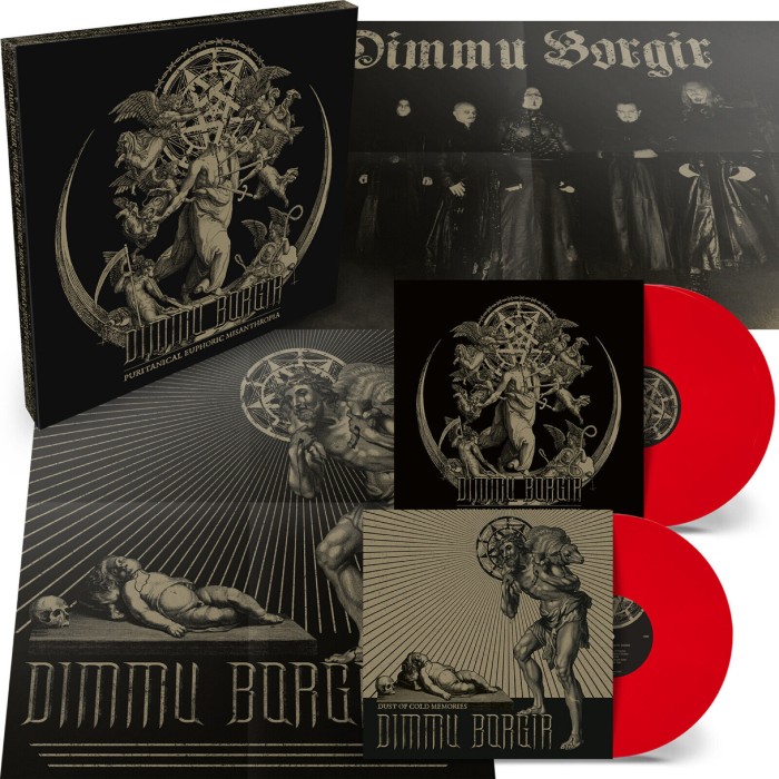 Виниловая пластинка Dimmu Borgir "Puritanical Euphoric Misanthropia" (3LP) Бокс-сет Red