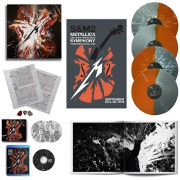 Виниловая пластинка Metallica "S&M2" (4LP, 2CD, Blu-ray) Deluxe Box Set