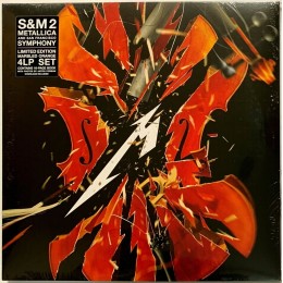 Виниловая пластинка Metallica "S&M2" (4LP) Orange Marbled