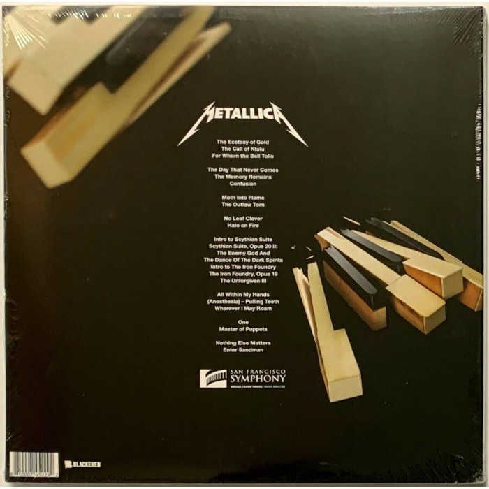 Виниловая пластинка Metallica "S&M2" (4LP) Orange Marbled