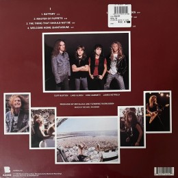 Виниловая пластинка Metallica "Master Of Puppets" (1LP) Battery Brick