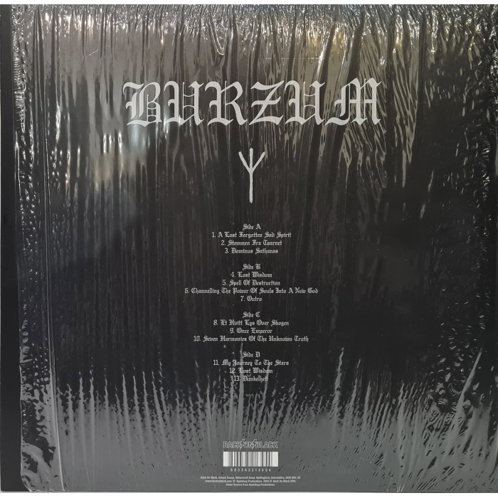 Виниловая пластинка Burzum "Draugen - Rarities" (2LP) Clear