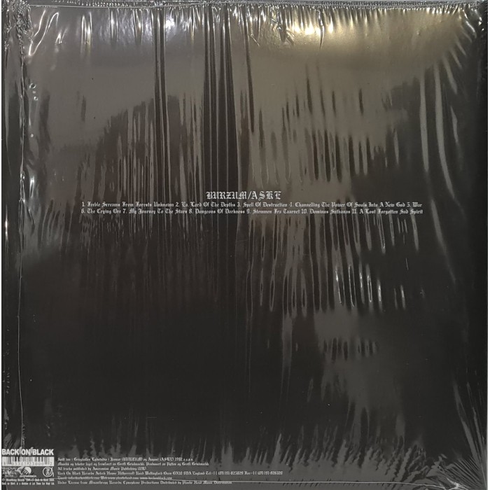 Виниловая пластинка Burzum "Burzum / Aske" (2LP)