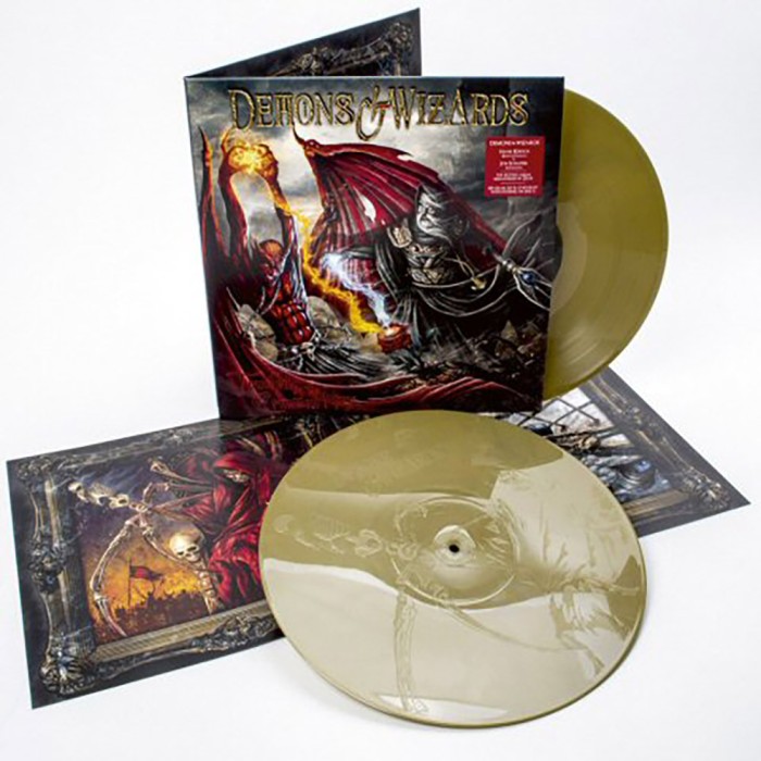 Виниловая пластинка Demons & Wizards "Touched By The Crimson King" (2LP) Gold