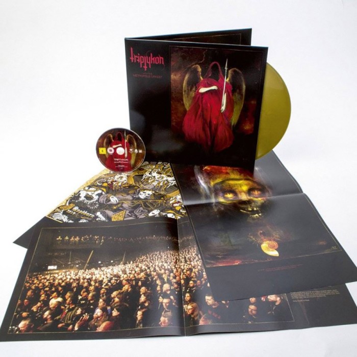 Виниловая пластинка Triptykon With The Metropole Orkest "Requiem Live At Roadburn 2019" (1LP + DVD) Gold