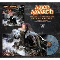 Виниловая пластинка Amon Amarth "Twilight Of The Thunder God" (1LP) Pop-Up Clear White Blue Splatter
