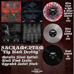 Виниловая пластинка Sacramentum "Thy Black Destiny" (1LP) Clear