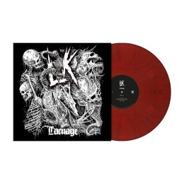 Виниловая пластинка Lik "Carnage" (1LP) Red Black Marbled