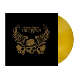 Виниловая пластинка The Crown "Crowned Unholy" (1LP) Opaque Golden Yellow Marbled