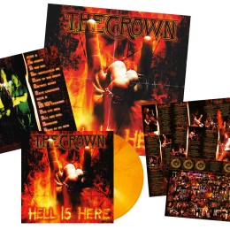Виниловая пластинка The Crown "Hell Is Here" (1LP) Orange Red Marbled