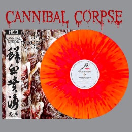 Виниловая пластинка Cannibal Corpse "The Bleeding" (1LP) Orange Red Splatter