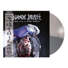 Виниловая пластинка Napalm Death "Throes Of Joy In The Jaws Of Defeatism" (1LP) White Grey