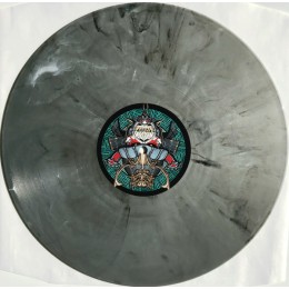 Виниловая пластинка Iron Maiden "Senjutsu" (3LP) Silver & Black Marble