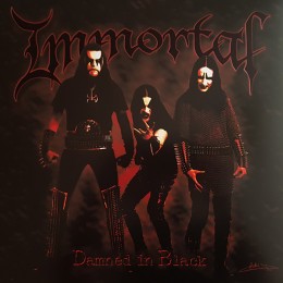 Виниловая пластинка Immortal "Damned In Black" (1LP) Silver and gold