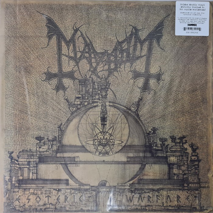 Виниловая пластинка Mayhem "Esoteric Warfare" (2LP) Gold