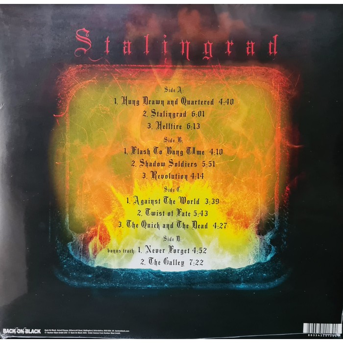 Виниловая пластинка Accept "Stalingrad - Brothers in Death" (2LP) WHITE BLACK RED SPLATTER