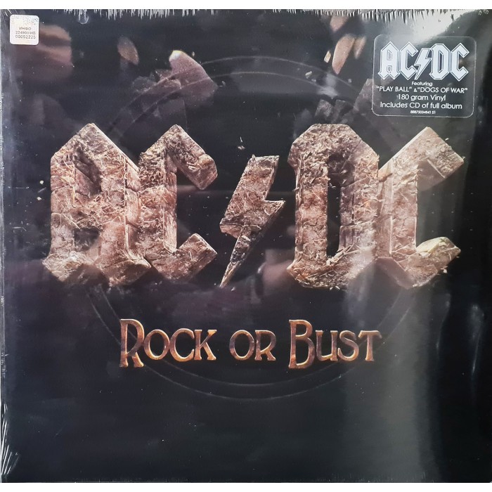 Виниловая пластинка AC/DC "Rock Or Bust" (1LP + CD)