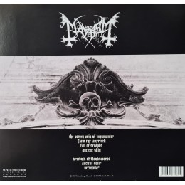 Виниловая пластинка Mayhem "Wolf's Lair Abyss" (1LP)