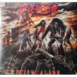 Виниловая пластинка Kreator "Hate Über Alles" (2LP) Black and White Marble