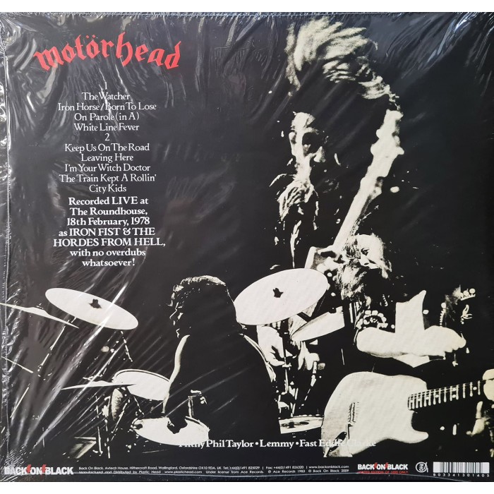 Виниловая пластинка Motorhead "What's Words Worth? - Recorded Live 1978" (1LP)