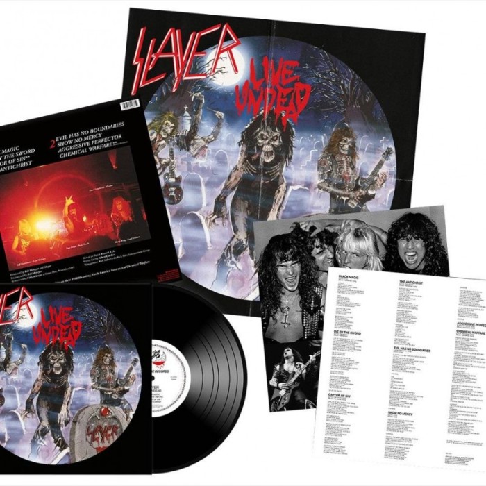 Виниловая пластинка Slayer "Live Undead" (1LP)