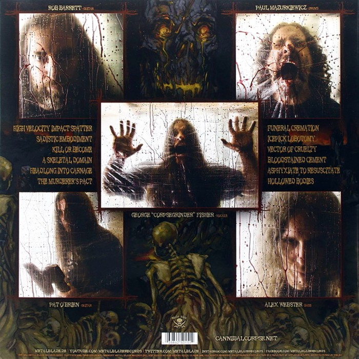 Виниловая пластинка Cannibal Corpse "A Skeletal Domain" (1LP)