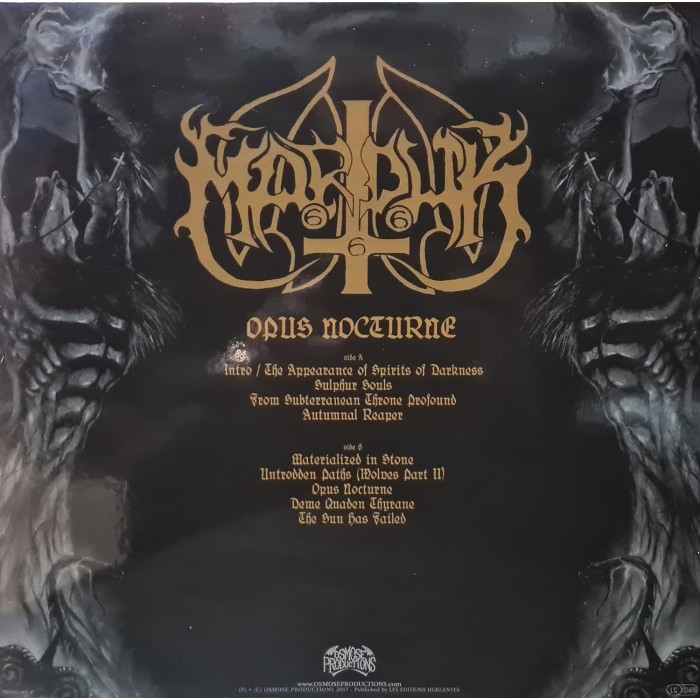 Виниловая пластинка Marduk "Opus Nocturne" (1LP) Clear Green Marble