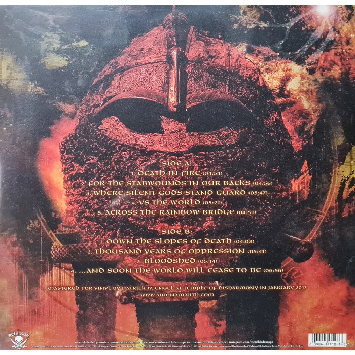 Виниловая пластинка Amon Amarth "Versus The World" (1LP)
