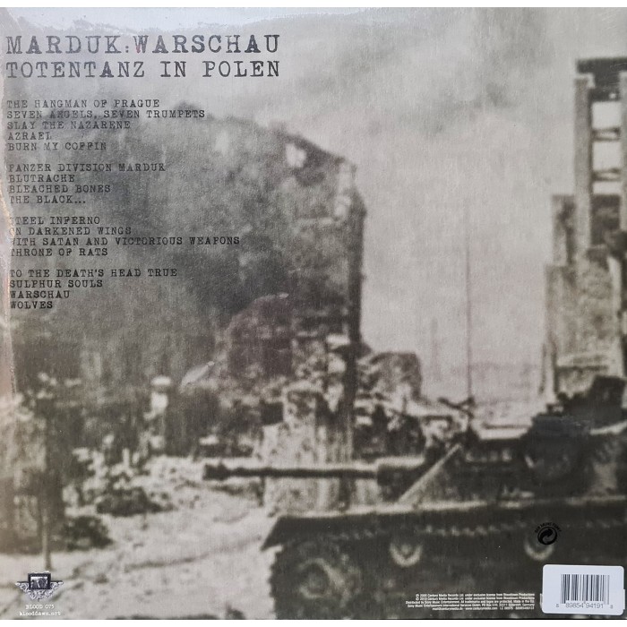 Виниловая пластинка Marduk "Warschau" (2LP) Red