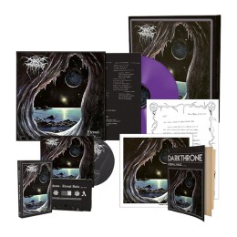 Виниловая пластинка Darkthrone "Eternal Hails......" (1LP, 1CD, 1 cassette) Бокс-сет Purple