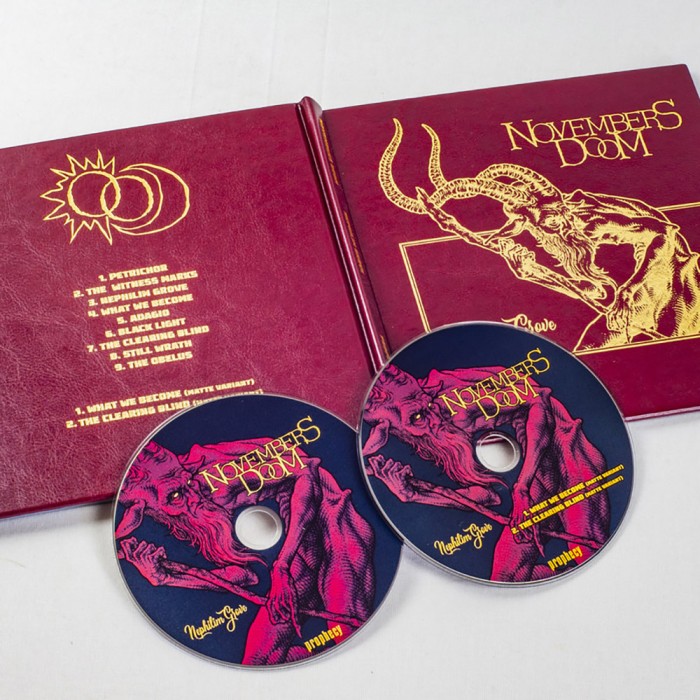 Виниловая пластинка Novembers Doom "Nephilim Grove" (2LP, 2CD) Бокс-сет Silver