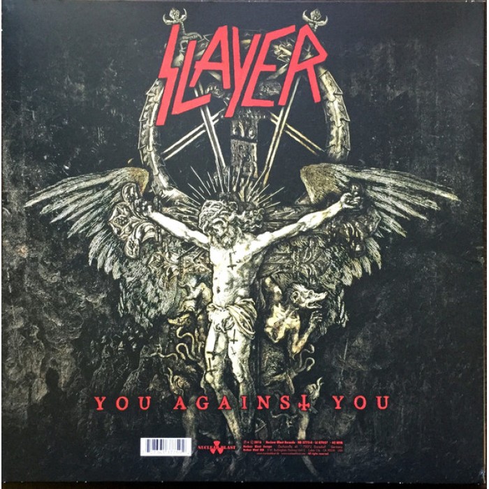 Виниловая пластинка Slayer "You Against You" (1LP) Shape