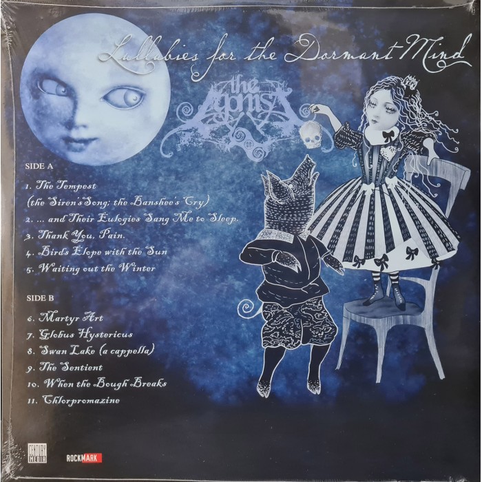 Виниловая пластинка The Agonist "Lullabies For The Dormant Mind" (1LP) Blue/Black splatter