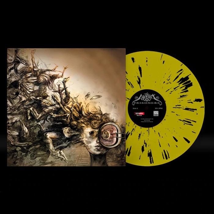 Виниловая пластинка The Agonist "Prisoners" (2LP) Yellow/Black splatter