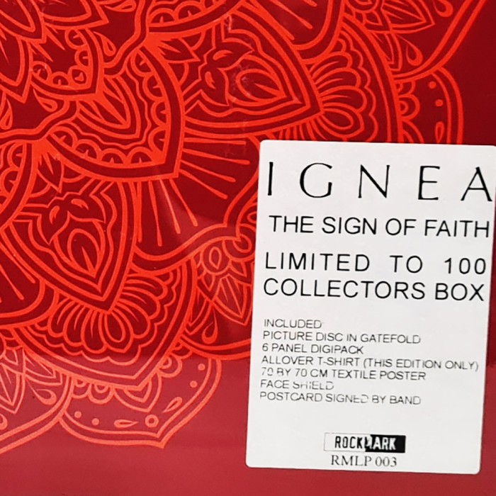 Виниловая пластинка Ignea "The Sign Of Faith" Deluxe Box