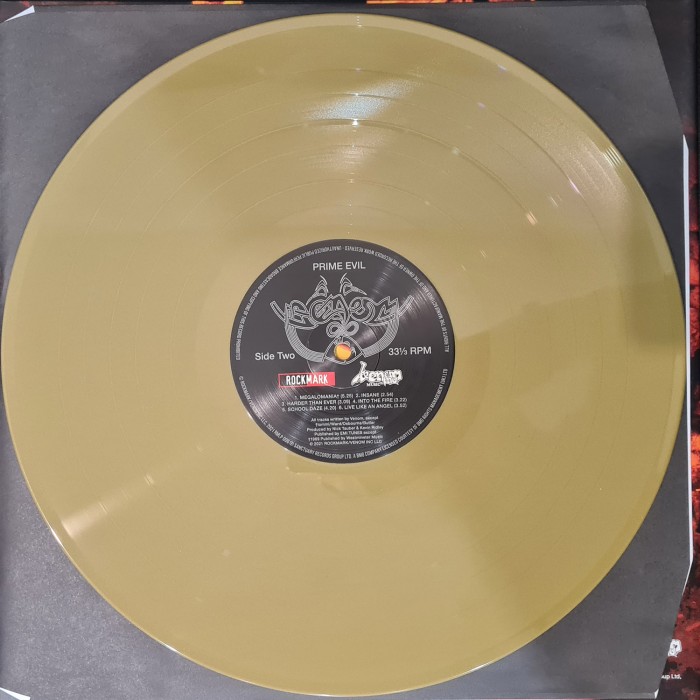 Виниловая пластинка Venom "Prime Evil" (1LP) Gold