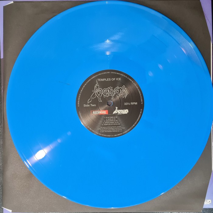 Виниловая пластинка Venom "Temples Of Ice" (1LP) Blue