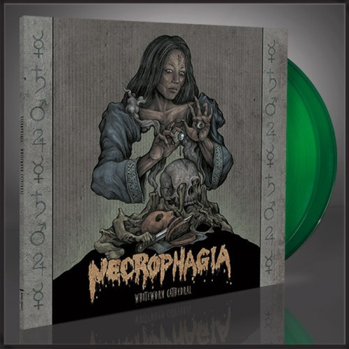 Виниловая пластинка Necrophagia "Whiteworm Cathedral" (2LP) Green