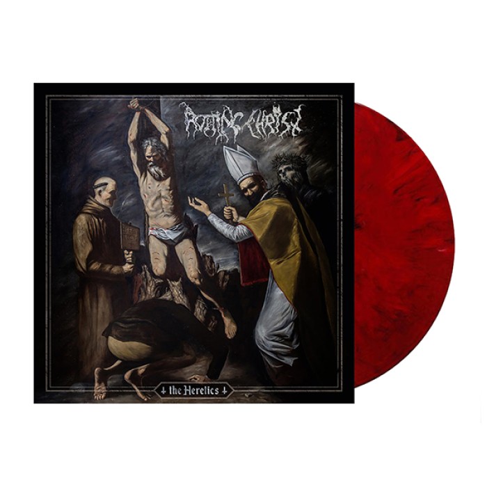 Виниловая пластинка Rotting Christ "The Heretics" (1LP) Red / Black Marbled