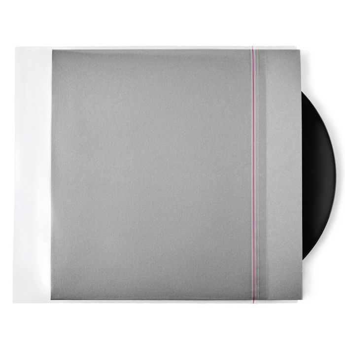 Конверт внешний для виниловых пластинок LP 12" с клапаном Crystal Sleeves