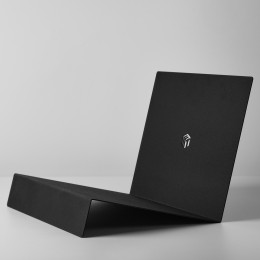 Подставка для виниловых пластинок Vinyl Thin Stand черная матовая