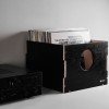 Ящик для хранения виниловых пластинок Vinyl Box черный