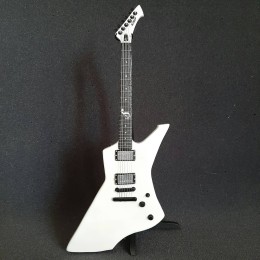 Гитара миниатюрная "ESP Snakebyte (Metallica)"