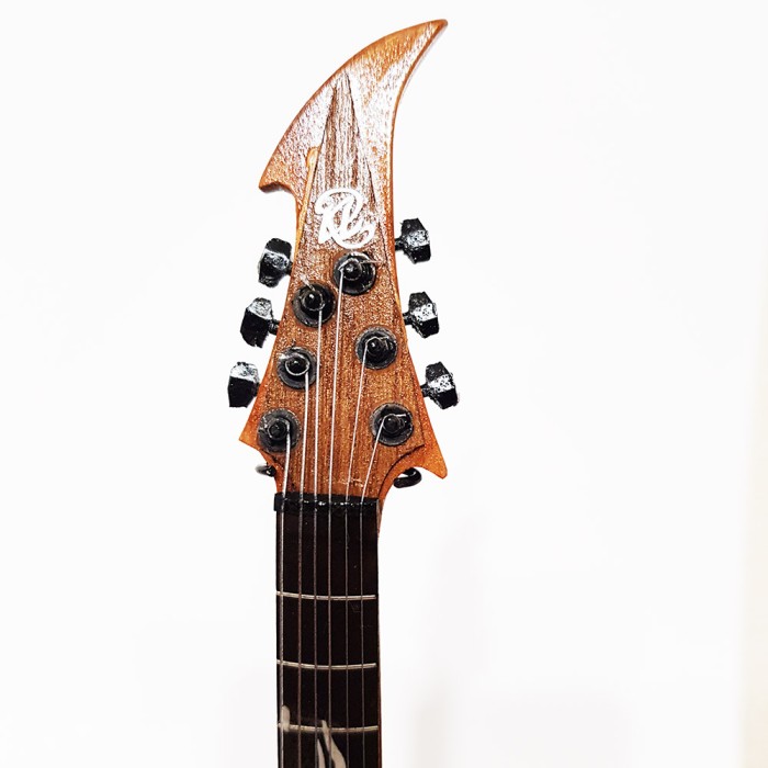 Гитара миниатюрная "Gibson Explorer Ken Lawrence (Metallica)"