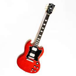 Гитара миниатюрная "Gibson SG Standart (AC/DC)"