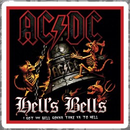 Виниловая наклейка "AC/DC"