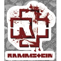 Виниловая наклейка "Rammstein"
