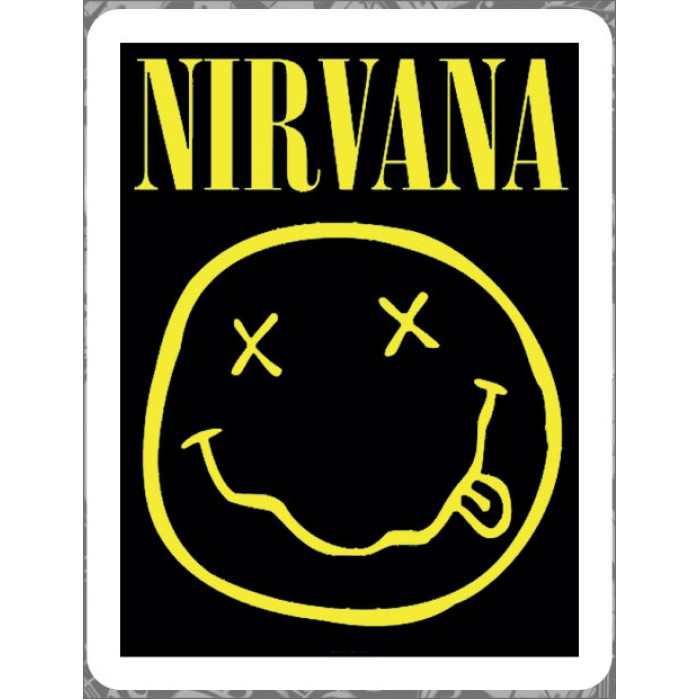 Виниловая наклейка "Nirvana"